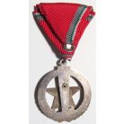 Hungarian Fire Protection Medal Silver Grade