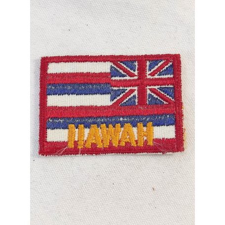 US Hawaii Embroidered Vintage Patch