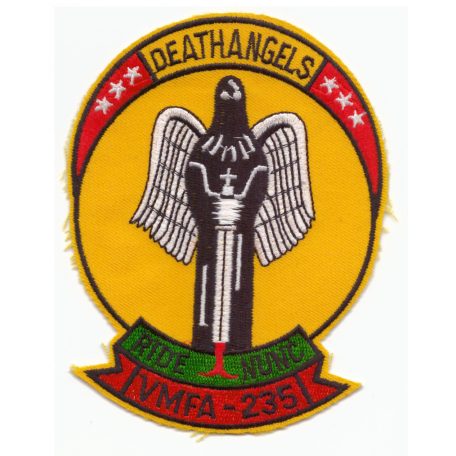 US Marines Pilot Crew DeathAngels Ride Nunc VMFA-235 PATCH