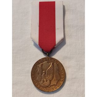   Polish People's Republic Bronze Medal for Merit for The Defence of the Country  