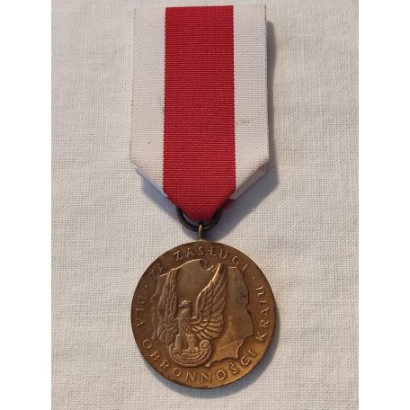 Polish People's Republic Bronze Medal for Merit for The Defence of the Country  