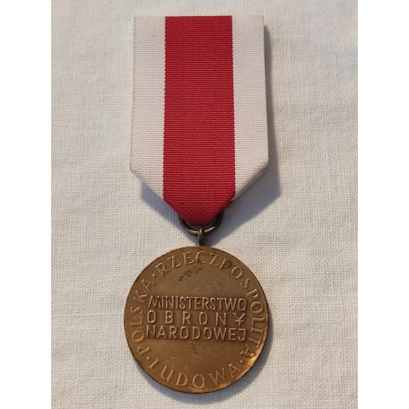 Polish People's Republic Bronze Medal for Merit for The Defence of the Country  