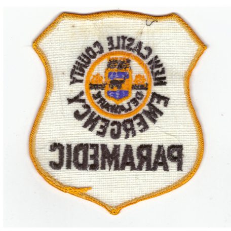 New Castle County Emergency Paramedic EMS Patch (Delaware)