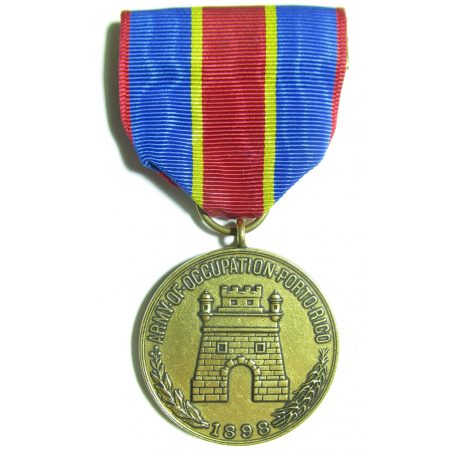 Puerto Rico Occupation Army Medal 1898