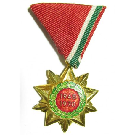 World War Two (1945-1970) Hungarian Liberation Jubilee Medal 