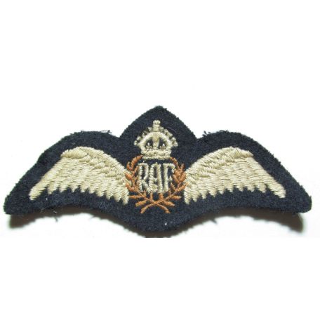 British WW2 Royal Air Force RAF Pilot Wings Badge mod 6.