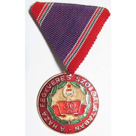 Hungarian Medal for 30 Years of Long Service (1965)