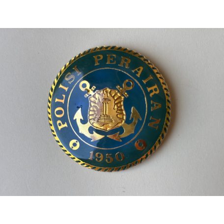 Indonesia Maritime Polisi Perairan 1950 Badge