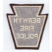 Illinois Berwyn Fire Police PATCH