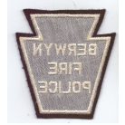 Illinois Berwyn Fire Police PATCH