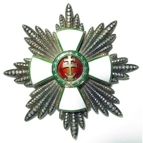 Hungarian Order of Merit Breast Star