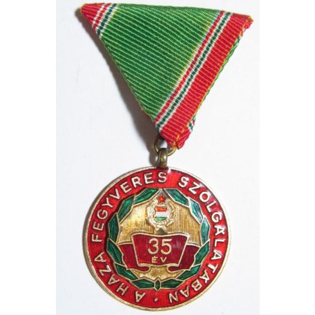 Hungarian Medal for 35 Years of Long Service (1965)