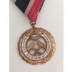 Hungarian Long Service Medal for Miners, Bronze Grade,1957