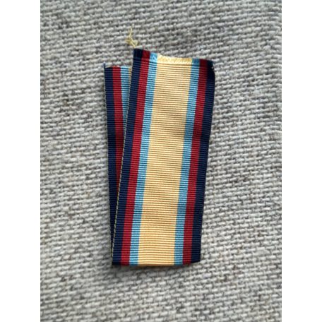 1991 British Gulf War Medal (Desert Storm) original 6" replacement ribbon
