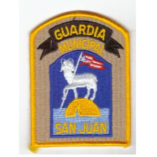 Puerto Rico - Guard Municipal San Juan Police Patch 