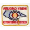 North Carolina Certified Firefighter PATCH