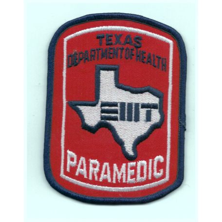 Texas Department of Health Paramedic PATCH 