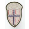 Norway Shield form/ Norge Skjoldformet Patch/Lapp