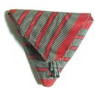 WWI Austrian Hungarian Wound medal replacement ribbon w/4 wound stripes