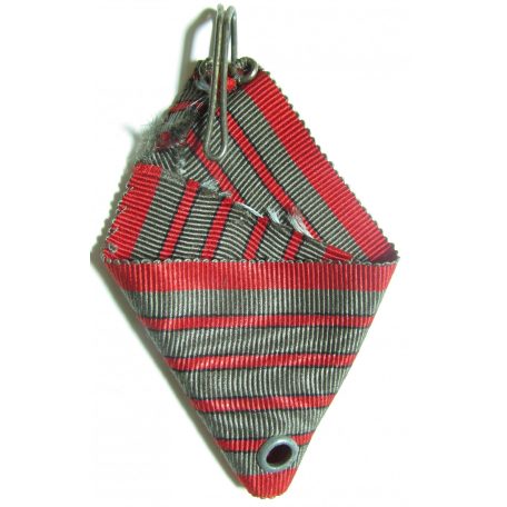 WWI Austrian Hungarian Wound medal replacement ribbon w/4 wound stripes