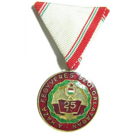 Hungarian Medal for 25 Years of Long Service (1965)