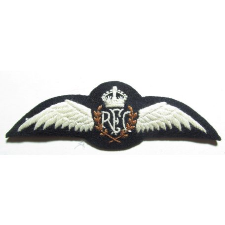 British WW1 Royal Flying Corps (RFC) Pilot Wings Badge padded