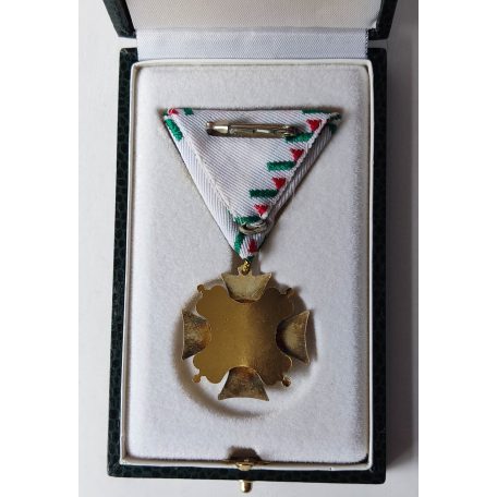 Hungarian Officers Service medal II. Class with box 1991-