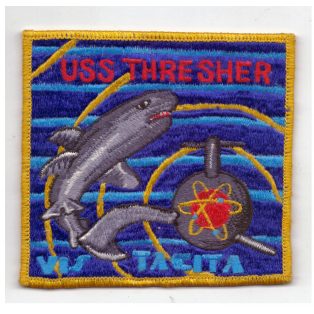 USS Thresher  SSN-593  Vis Tacita Submarine PATCH