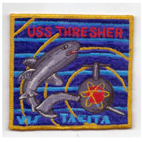 USS Thresher  SSN-593  Vis Tacita Submarine PATCH