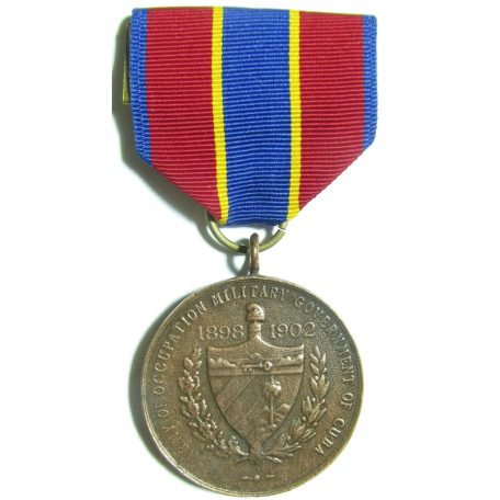 Cuban Occupation Army Medal 1898-1902