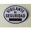 Spain Security Guard Metal Badge numbered