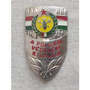 Hungarian Excellent Civil Defense /Defence Service Badge