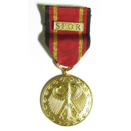 German Gold Deployment Medal SFOR NATO Bosnia