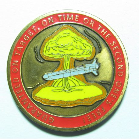 USA 2nd Support Squadron Air Combat Command Coin