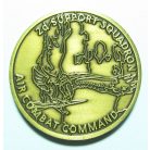 USA 2nd Support Squadron Air Combat Command Coin