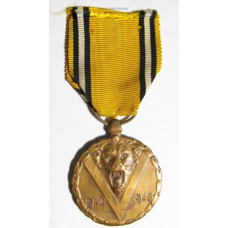 BELGIUM WW2 COMMEMORATIVE WAR MEDAL 1940-1945