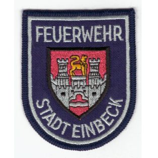 Stadt Einbeck City Germany Feuerwehr/Fire Department Patch