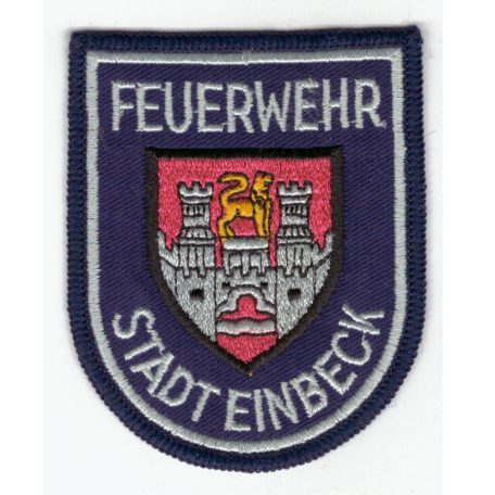 Stadt Einbeck City Germany Feuerwehr/Fire Department Patch