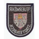 Stadt Einbeck City Germany Feuerwehr/Fire Department Patch