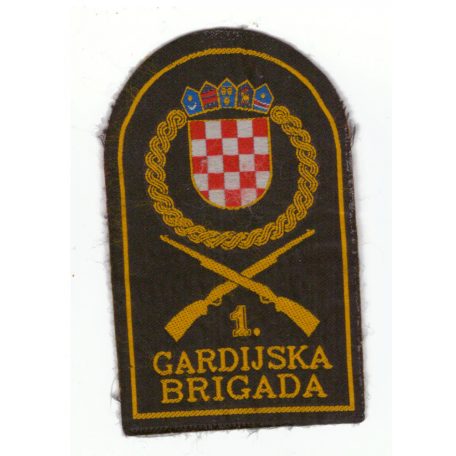 Croatian Army - 1. Guards Brigade PATCH  - Yugoslavian War 1990s