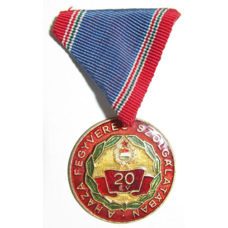 Hungarian Medal for 20 Years of Long Service (1965)