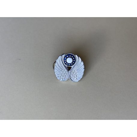 small Republic of China ROC Taiwan Flying Tigers Air Force Aluminum Cap or Collar Badge