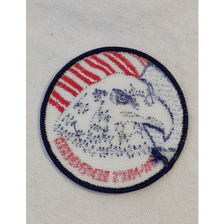 US American Flag Commemorative Pow*Mia's Remembered Bald Eagle Iron Patch