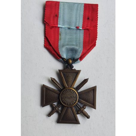 France French War Cross Foreign Campaigns TOE Medal