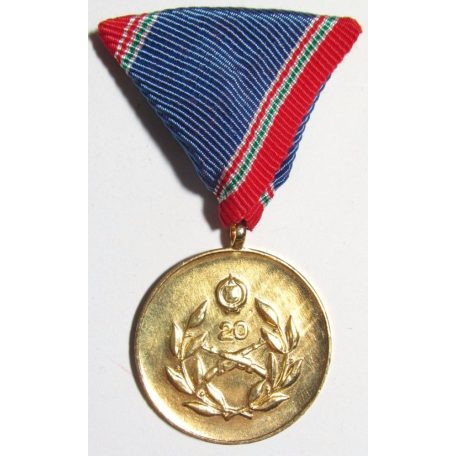 Hungarian Defence Medal for 20 Years of Service