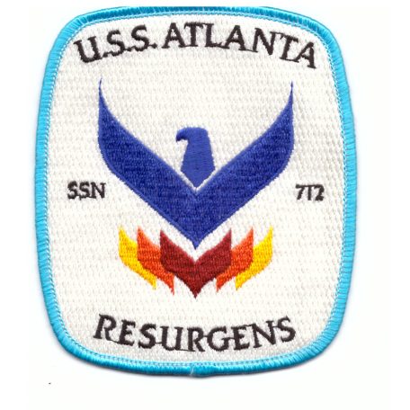 USS Atlanta Resurgens SSN-712 Submarine PATCH