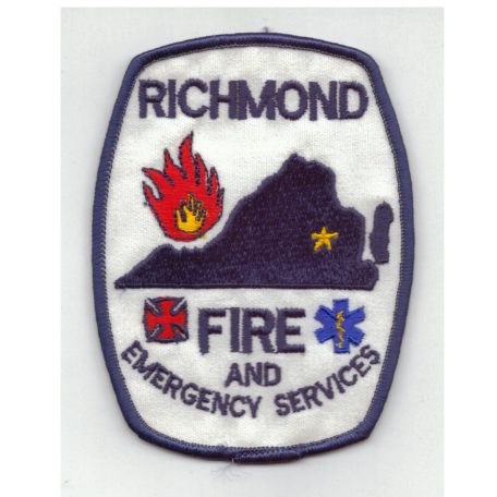 Virginia Richmond Fire And Emergency Services EMS PATCH 