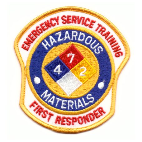 Emergency Service Training Hazardous Materials First Responder PATCH