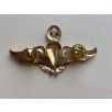   Indonesia: Indonesian Army Parachute Airborne Jump Master (Utama) Wings Badge