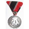 Hungarian Long Service Medal for Miners, Silver Grade,1957